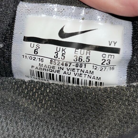 Nike Flex Supreme Tr 5 852467-001 Women’s US Size 6 Black Running Sneaker Shoes - Picture 11 of 11